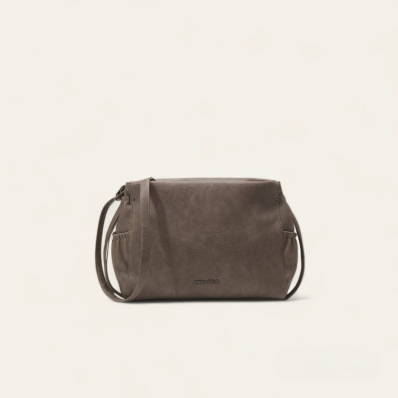 Sac à épaule - gris taupe