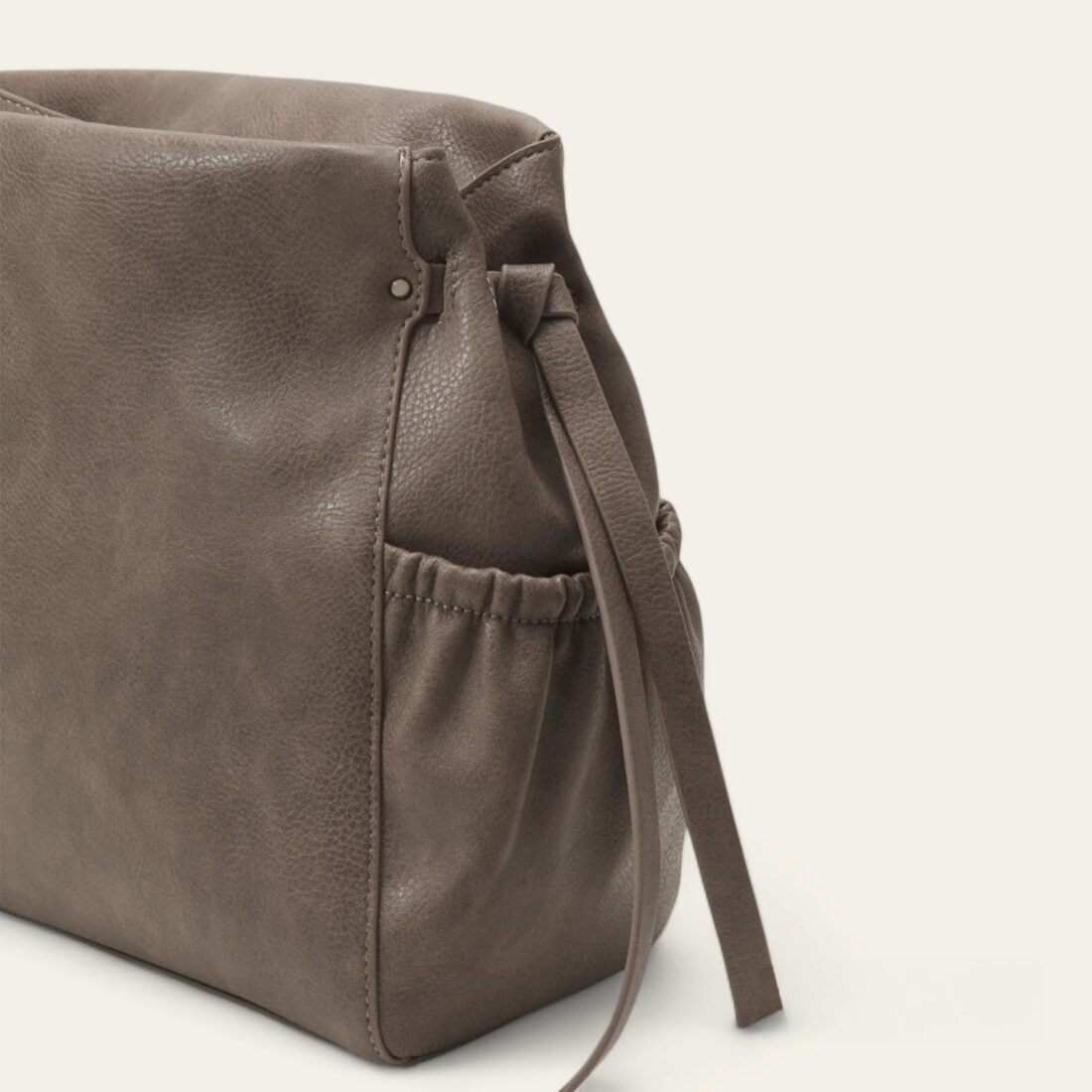 Sac à épaule - gris taupe