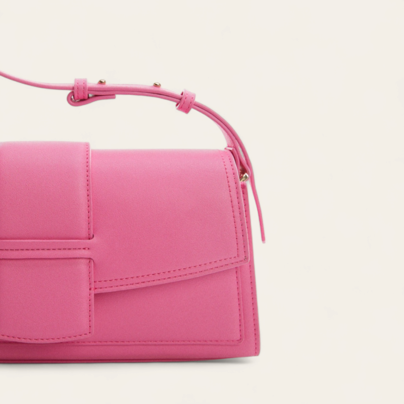 Sac Rectangulaire Rabat Rose 4