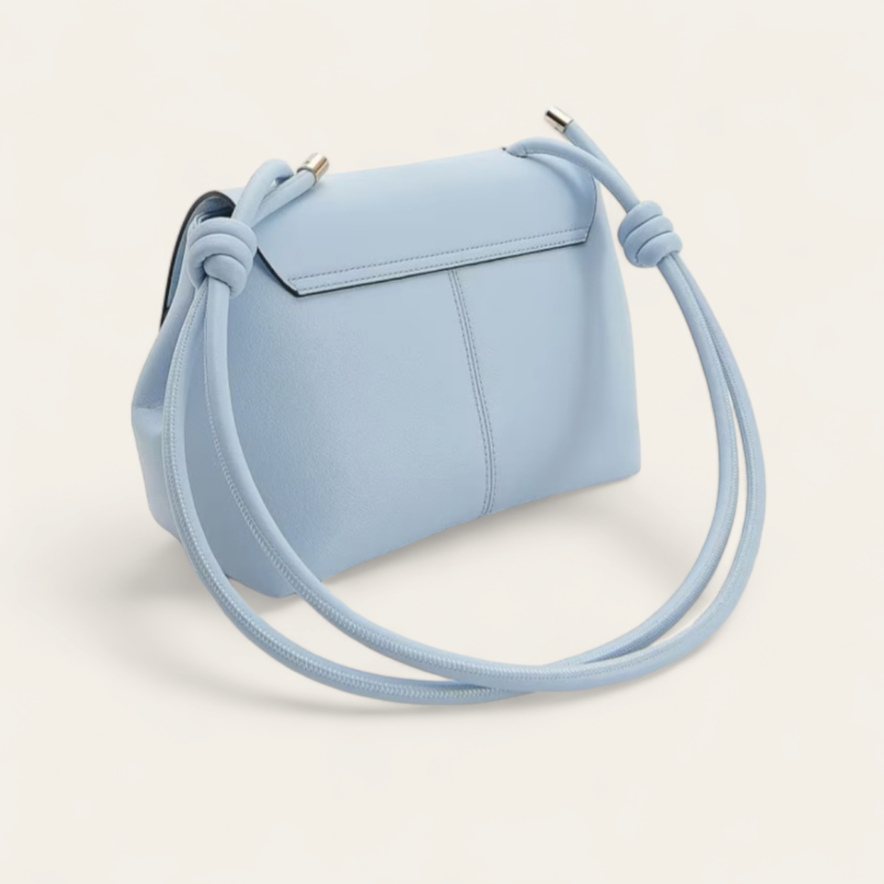 Sac à Bandoulière Cuir Synthétique - Bleu3